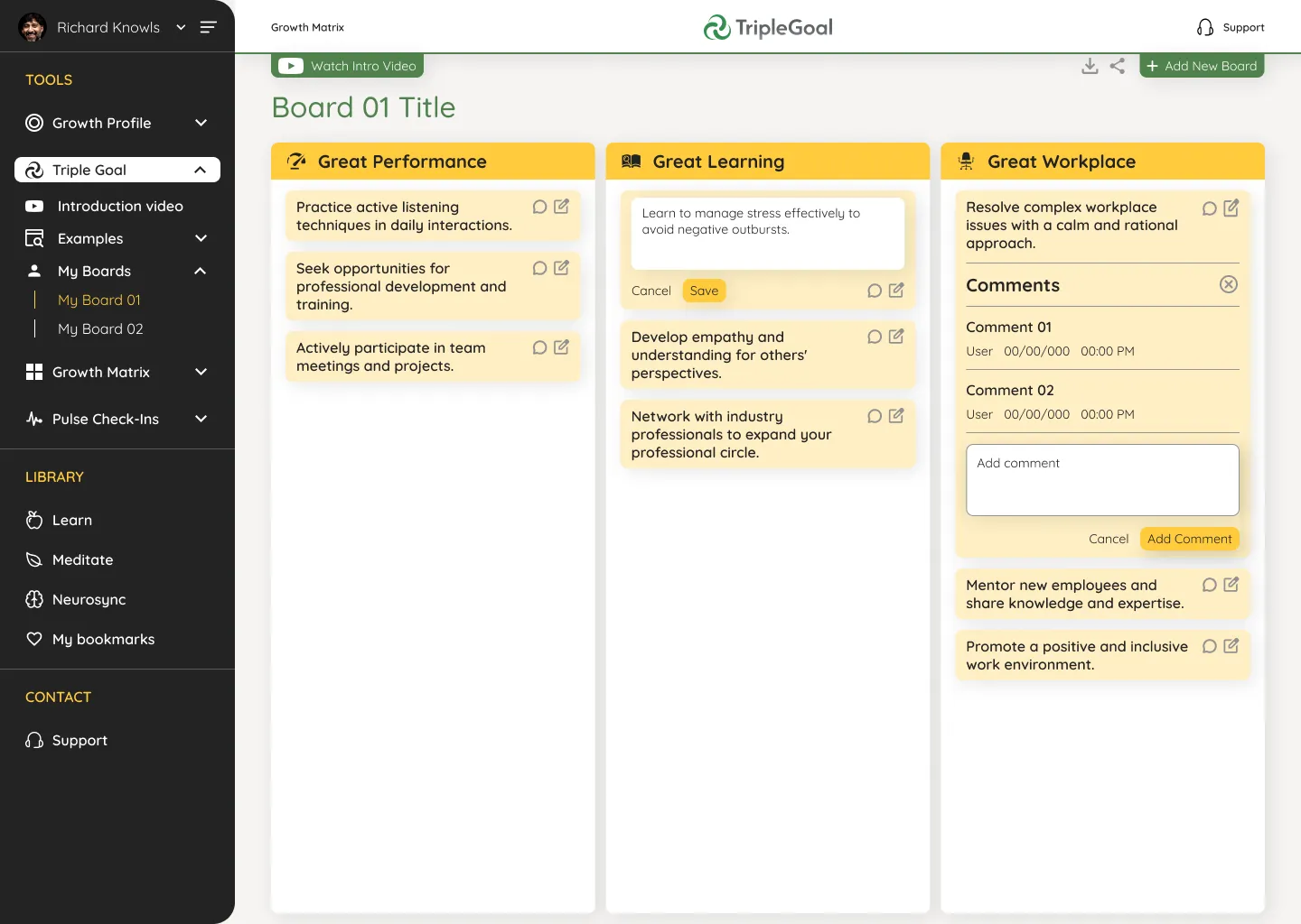 Desktop - Triple Goal
